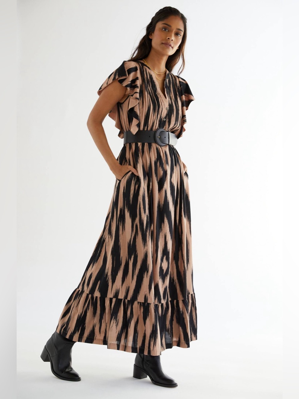 Anthropologie Maeve The Cassandra Maxi Dress